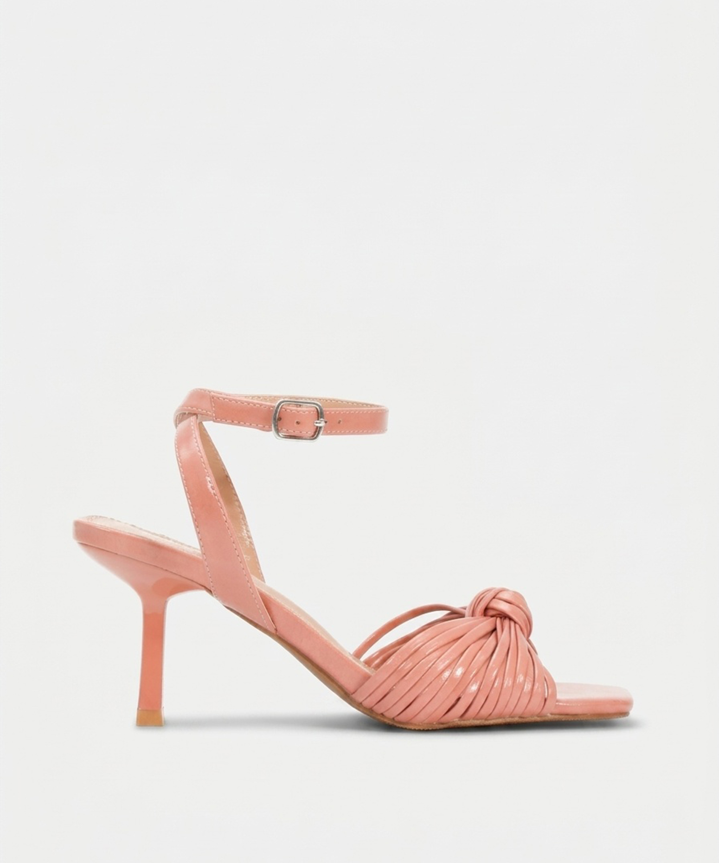 Sandalia tac&oacute;n fino nudo image number null